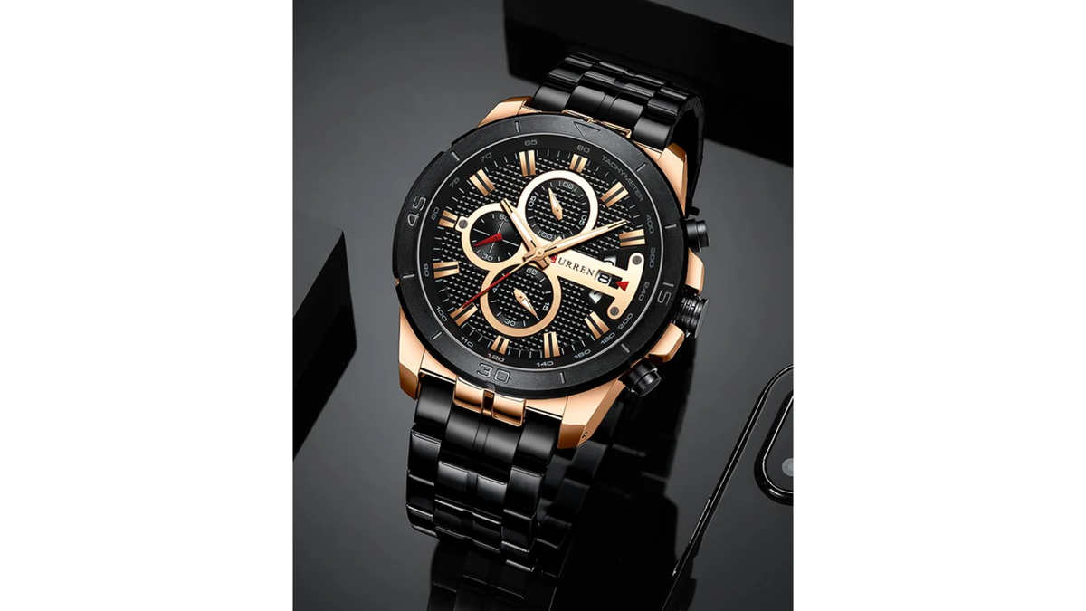 Reloj Curren 8337 Pavonado/Oro Rosa - Metálico de Hombre