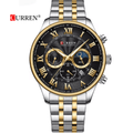 Reloj Curren 8427 Plateado/Dorado/Negro - Metálico de Hombre