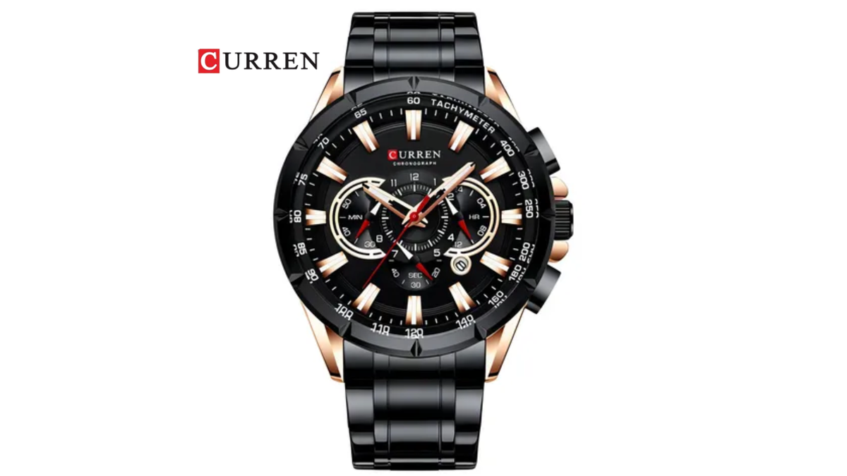 Reloj Curren 8363 Pavonado/Oro Rosa - Metálico de Hombre