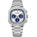 Reloj Curren 8459 Fondo Blanco/Azul Metalico de Hombre