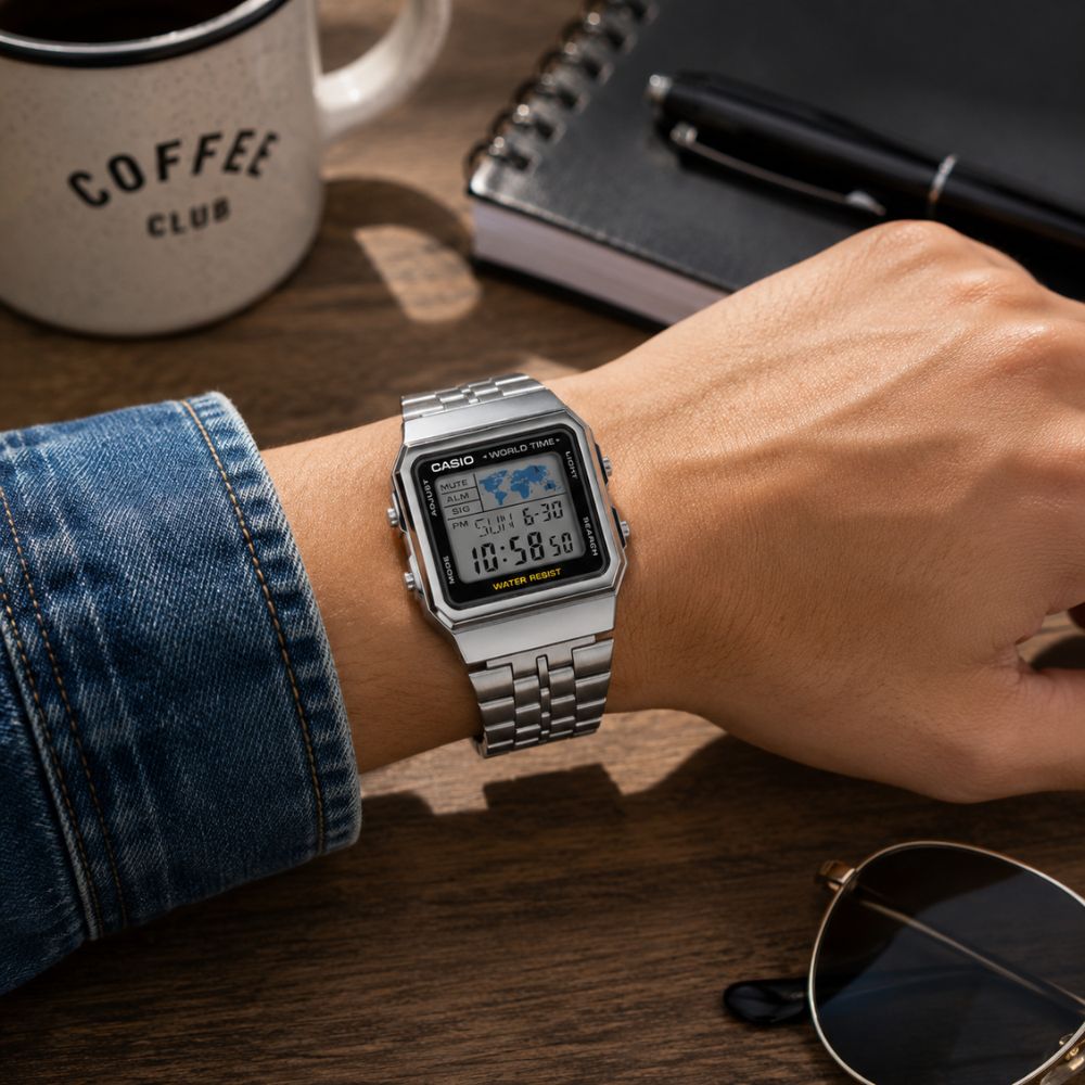 Reloj Casio Retro A500WA - 1DF