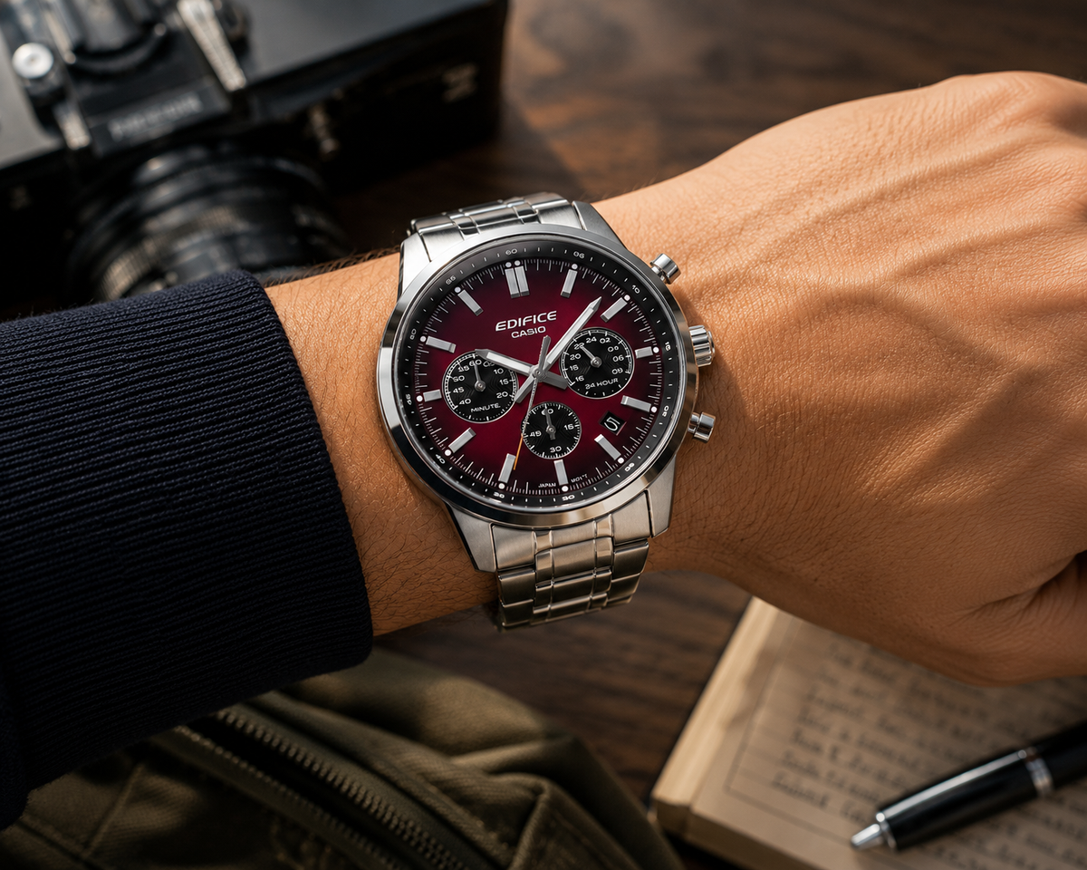 Reloj Casio Edifice EFR - 575D - 4A Hombre