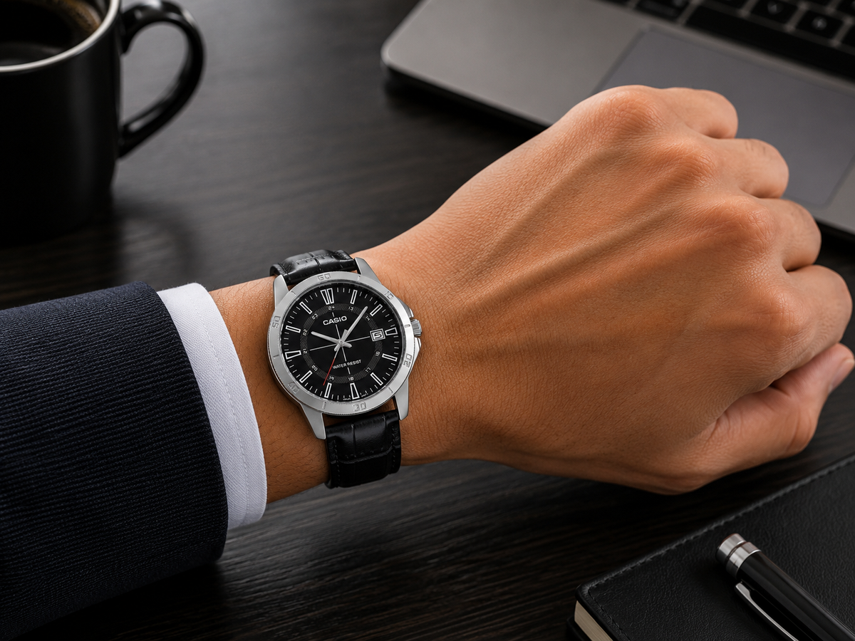 Reloj Casio MTP - V004L - 1C Hombre