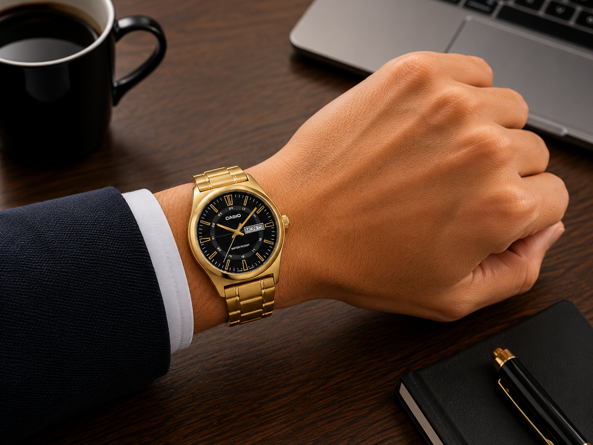 Reloj Casio MTP - V006G - 1C Hombre