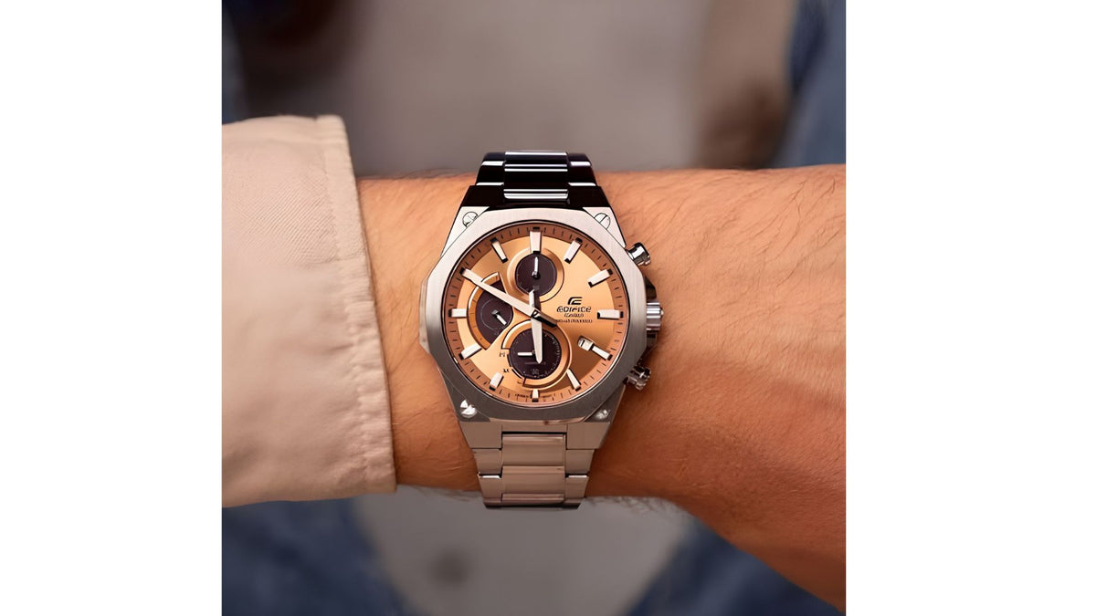 Reloj Casio Edifice EFS - S570D - 5A Acero de Hombre
